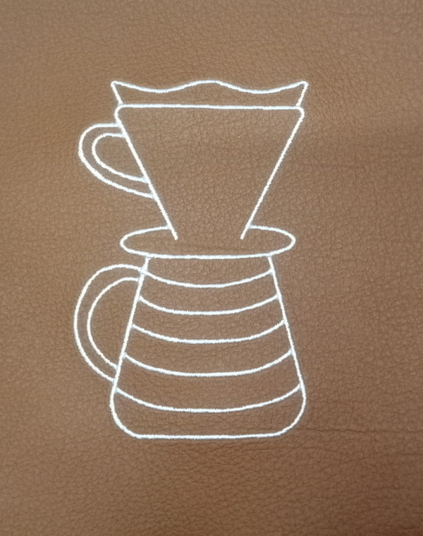 Line Drawing of Coffee Maker free
