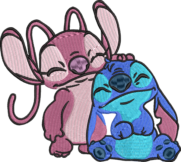 Stitch and Angel Embroidery