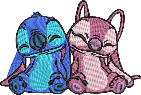 Stitch and Angel Embroidery