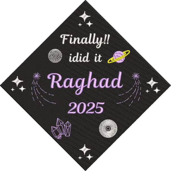 Custom Graduation Cap Toppers
