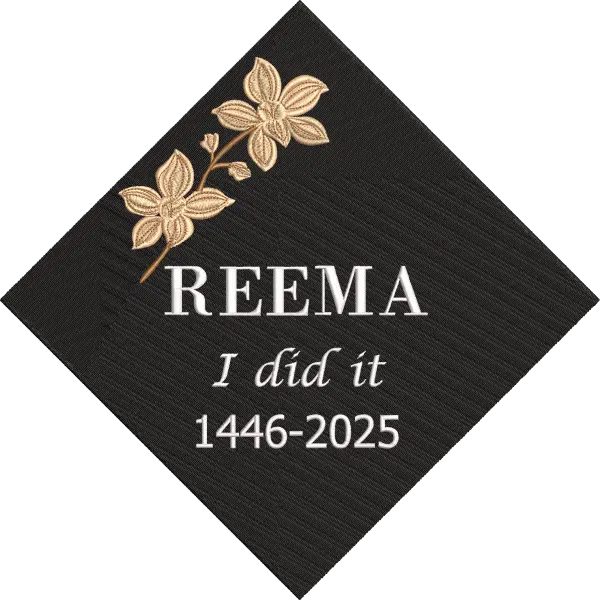 Free  Graduation Cap Reema