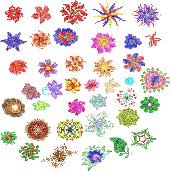 Embroidery Elements Collection