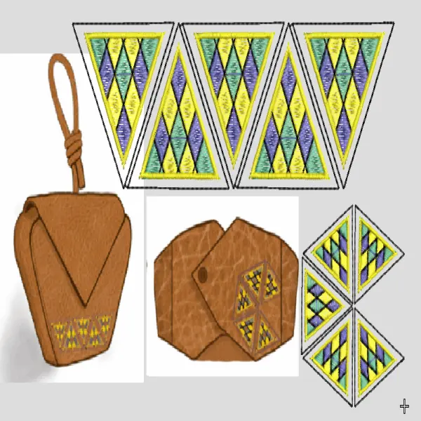 Hand Embroidery Designs for bags