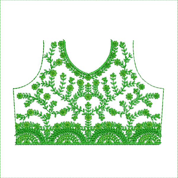 Free floor touch embroidery design gola