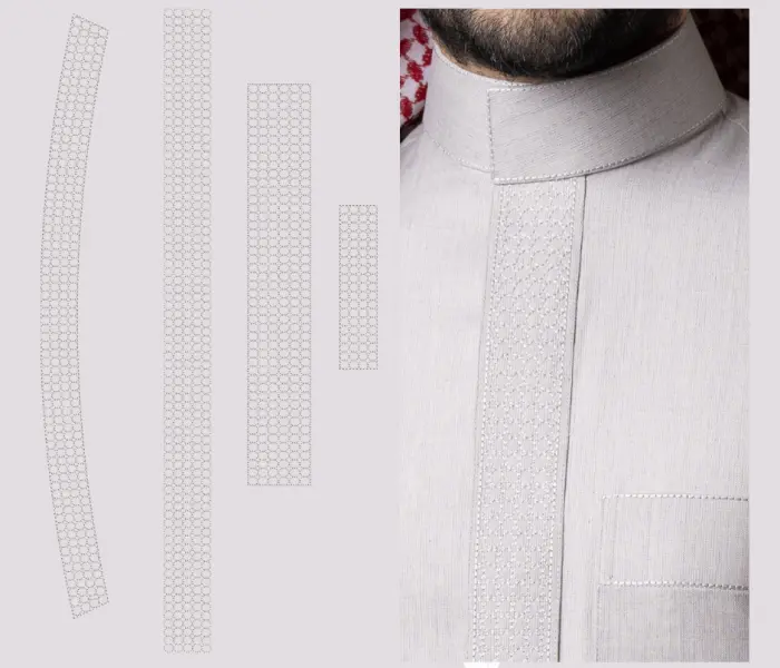 Cotton Embroidery Suit Design Free