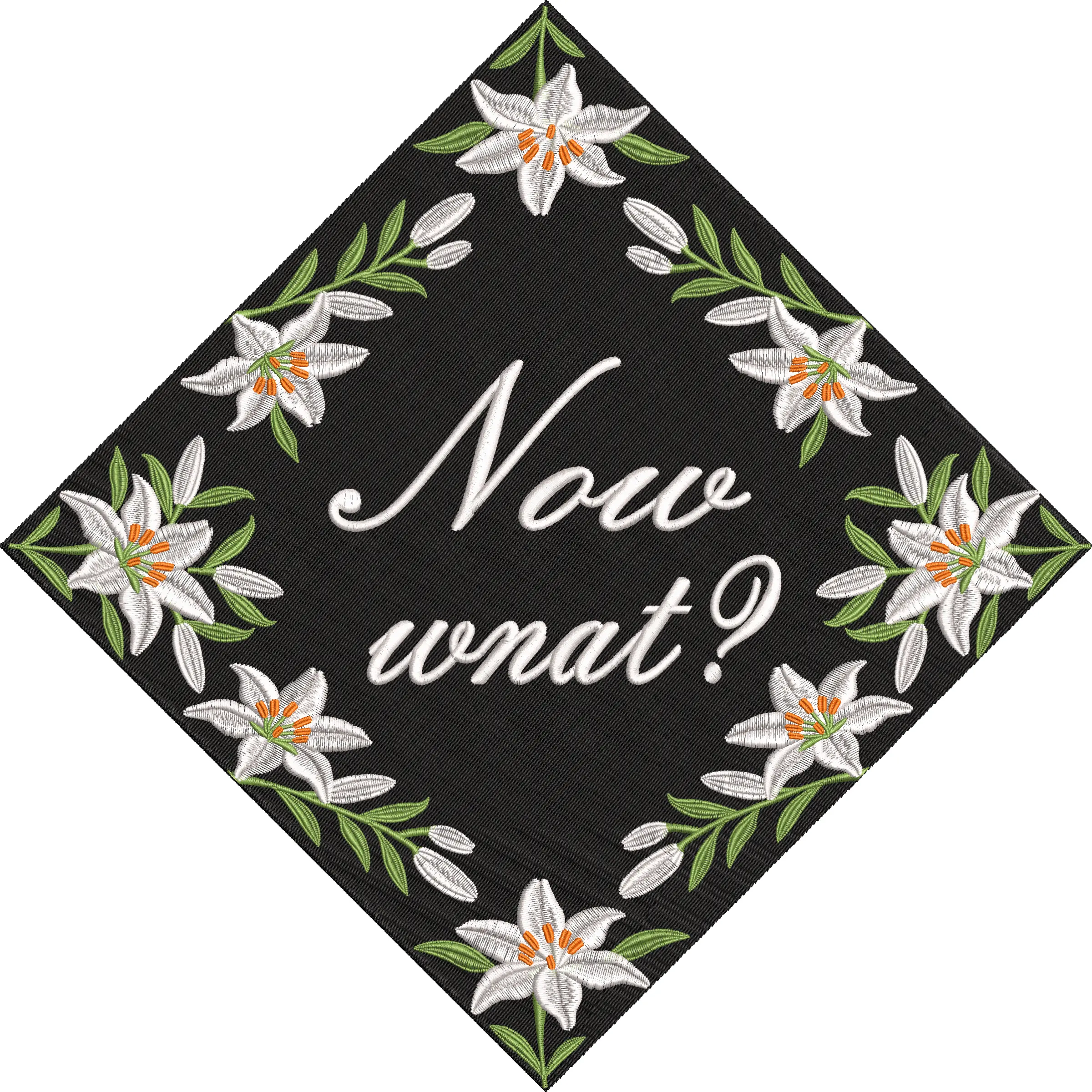 Graduation Cap Embroidery Design Now – EMB File WilcomStock