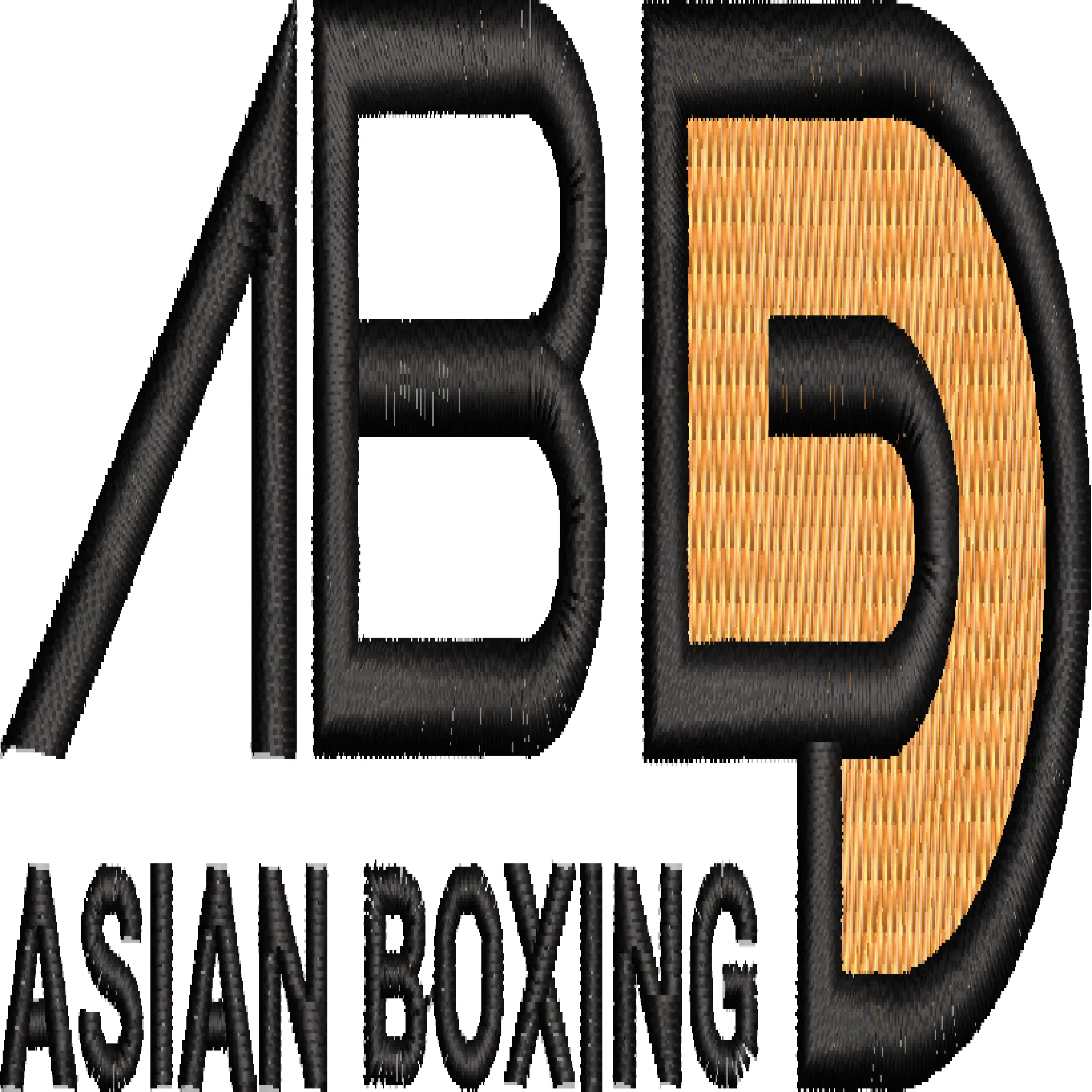 Asian Boxing Logo Embroidery Designs | Wilcomstock