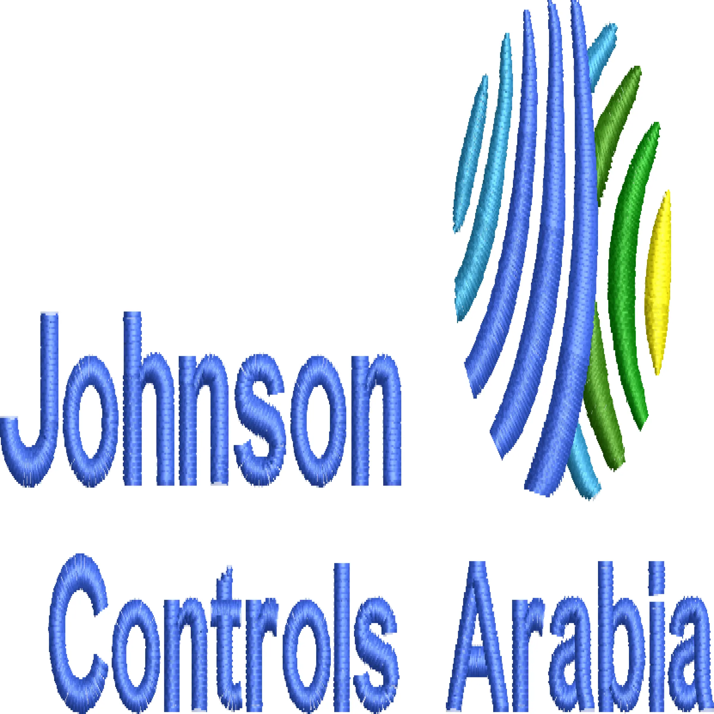 Johnson Controls Arabia Logo Embroidery Designs | Wilcomstock