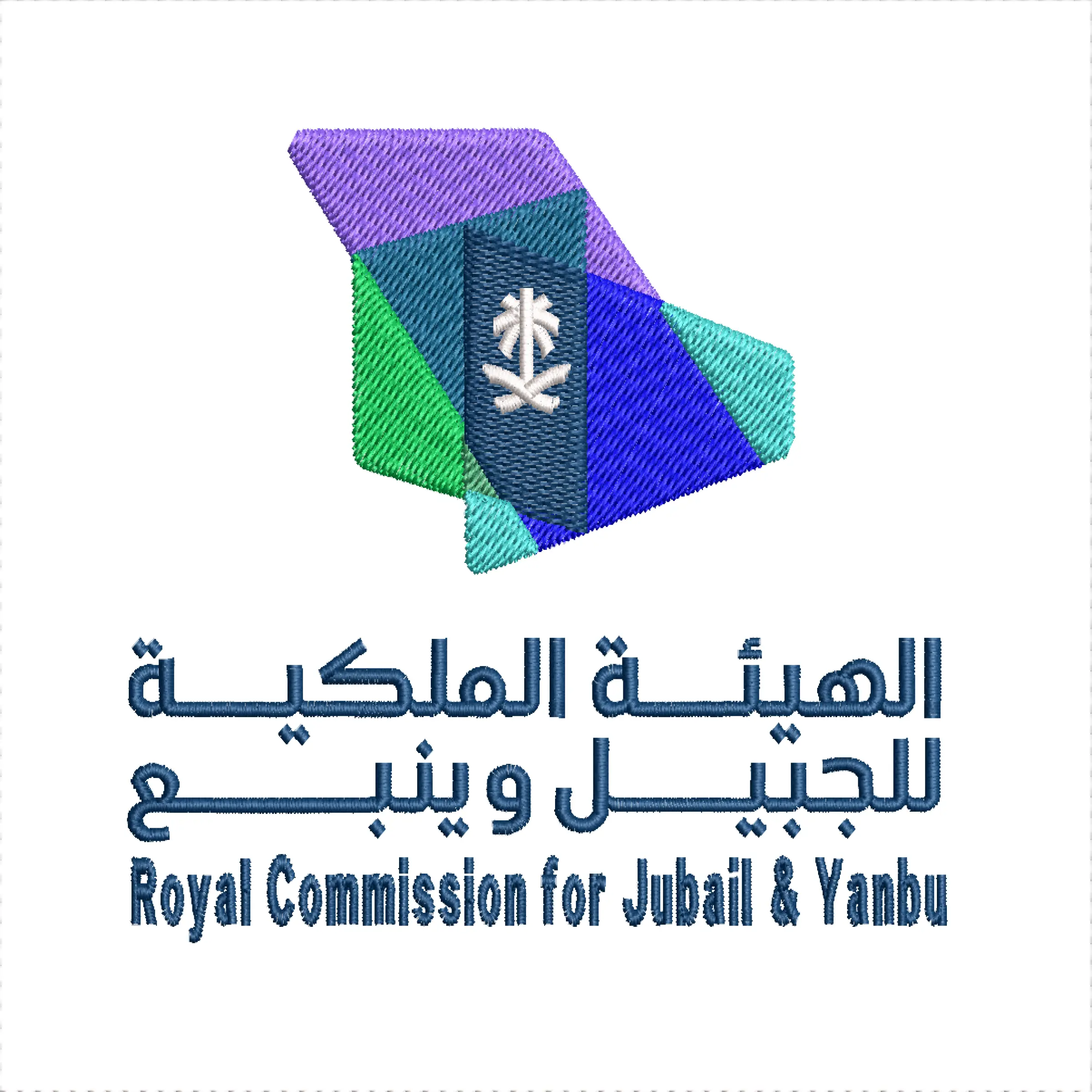 Royal Commission for Jubail and Yanbu (RCJY) embroidery designs